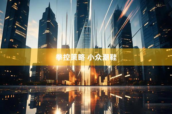 拳控策略 小众潮鞋